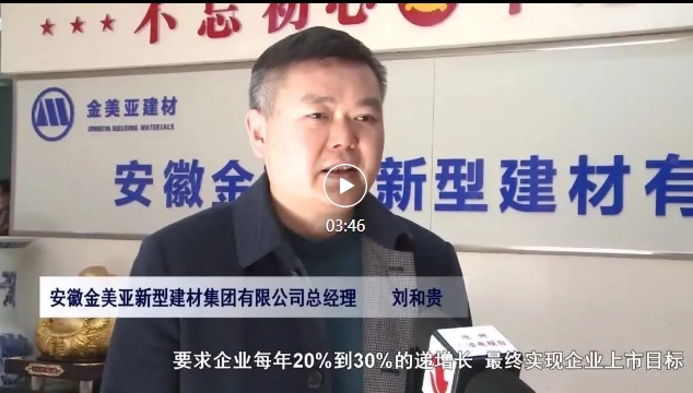 池州電視臺專訪報道：推動產業轉型升級-夯實產業高質量發展成果